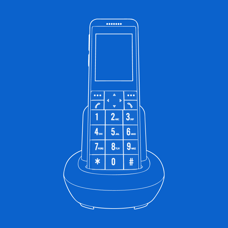 Pick up the handset and dial